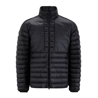 Moncler Long Sleeve Puffer Jacket In Black