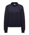 Moncler Long Sleeve Sweatshirt In Blue