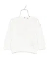 Moncler Long Sleeve Sweatshirt In White