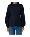 Moncler Long Sleeve Sweatshirt In Blue
