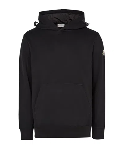 Moncler Long Sleeve Sweatshirt In Black