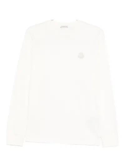 Moncler Long-sleeve T-shirt In Neutral