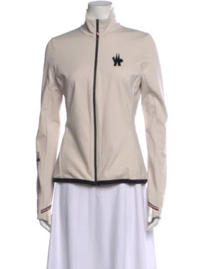 Pre-owned Moncler Long Sleeve Top In Neutral