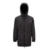 Moncler Long Sleeve Zip-up Jacket In Black