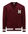 Moncler Virgin Wool Monogram Cardigan