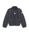 Moncler Long-sleeved Casual Jacket In Black