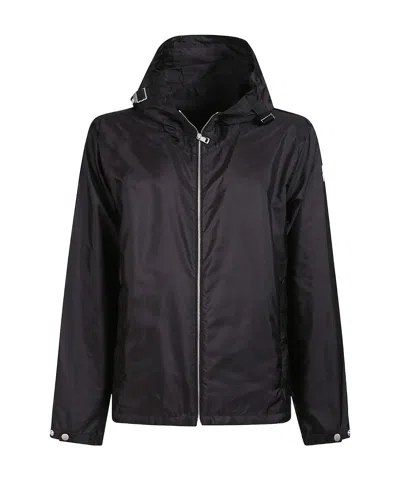 Moncler Remoray Hooded Windbreaker, Men, Black, Size: 4
