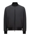 Moncler Diounes Reversible Short Down Jacket In Black