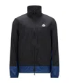 Moncler Long-sleeved Casual Jacket In Black