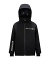 Moncler Long-sleeved Casual Jacket In Black