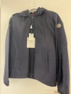 Moncler Long-sleeved Casual Jacket In Blue