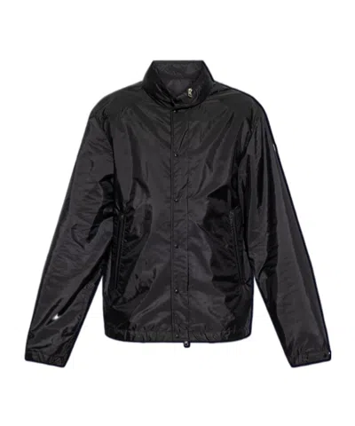 Moncler Long-sleeved Casual Jacket In Blue