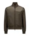 Moncler Reppe Rain Jacket, Men, Green, Size: 5 In Dark Green