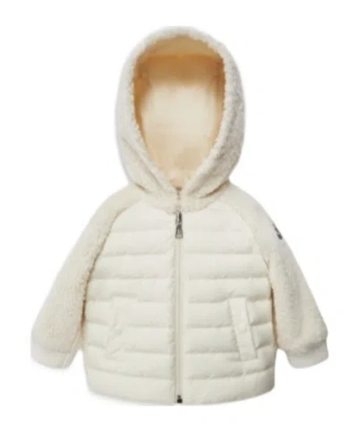 Moncler Long-sleeved Casual Jacket In White