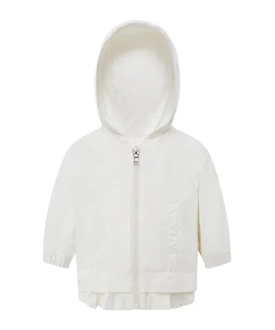 Moncler Long-sleeved Casual Jacket In White
