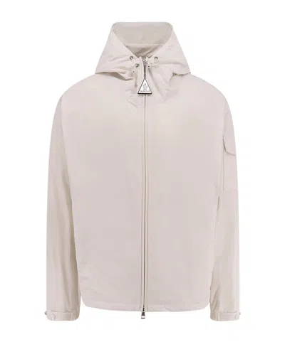 Moncler Long-sleeved Casual Jacket In White