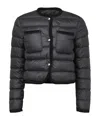 Moncler 'laurine' Black Polyamide Down Jacket