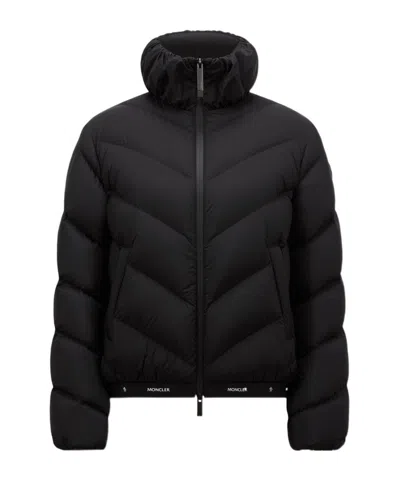 Moncler Long-sleeved Cotton Clothes In Black