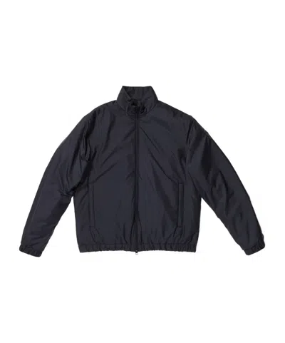 Moncler Long-sleeved Cotton Clothes In Blue