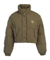 Moncler Long-sleeved Cotton Clothes In Khaki