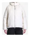 Moncler Long-sleeved Cotton Clothes In Nude