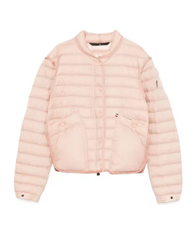 Moncler Long-sleeved Cotton Clothes In Pink