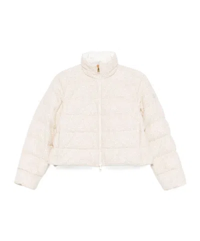 Moncler Long-sleeved Cotton Clothes In White