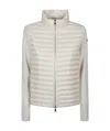 Moncler Wool Cardigan In White