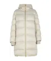 Moncler Igesse Down Puffer Coat In White