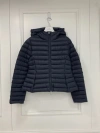 Moncler Long-sleeved Cotton Jacket In Blue