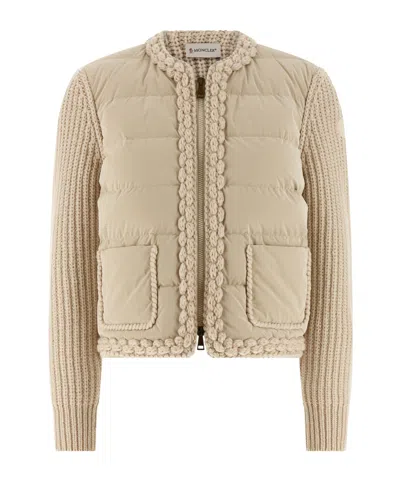 MONCLER LONG-SLEEVED COTTON JACKET