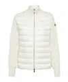 Moncler Long-sleeved Cotton-padded Jacket In White