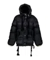 Moncler Long-sleeved Cotton Suit In Black