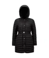 Moncler Long-sleeved Down Jacket In Black