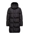 Moncler Long-sleeved Down Jacket In Black