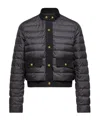 Moncler Long-sleeved Down Jacket In Black