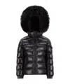 Moncler Long-sleeved Down Jacket In Black