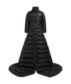 Moncler Verone 2-in-1 Long Down Coat In Black