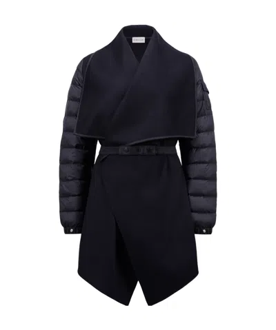 MONCLER MONCLER PADDED FELT CAPE