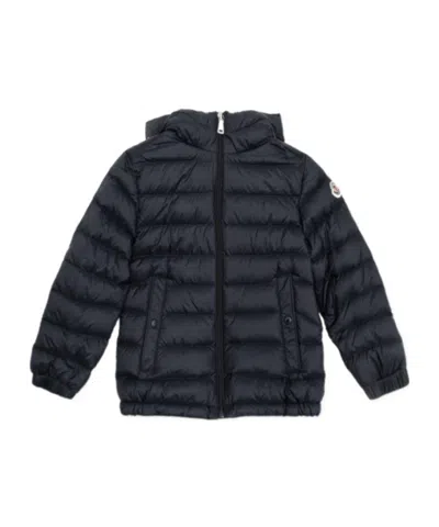 Moncler Enfant Dilar Hooded Down Jacket In Blue