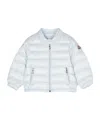 Moncler Long-sleeved Down Jacket In Blue