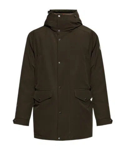 MONCLER LIVRADOIS HOODED SHORT DOWN JACKET