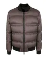 Moncler Men's Vioz Short Down Jacket In Brown