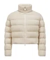 Moncler Gencay Snap Button Fastening Down Jacket In Nude