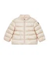 Moncler Long-sleeved Down Jacket In Nude