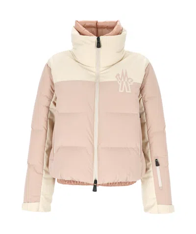 Moncler Stennes Ski Jacket In Nude
