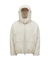 Moncler Long-sleeved Down Jacket In Nude