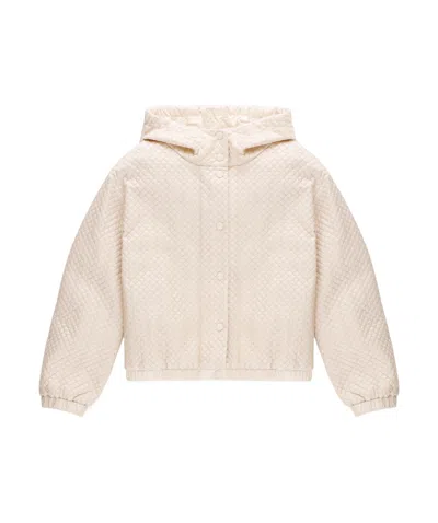Moncler Kids' Long-sleeved Down Jacket In Pink