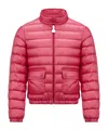 Moncler Long-sleeved Down Jacket In Red