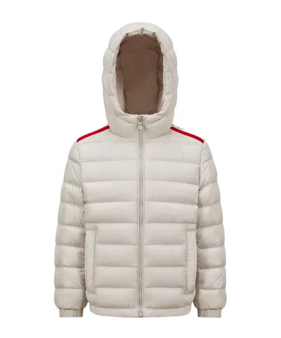 Moncler Long-sleeved Down Jacket In White
